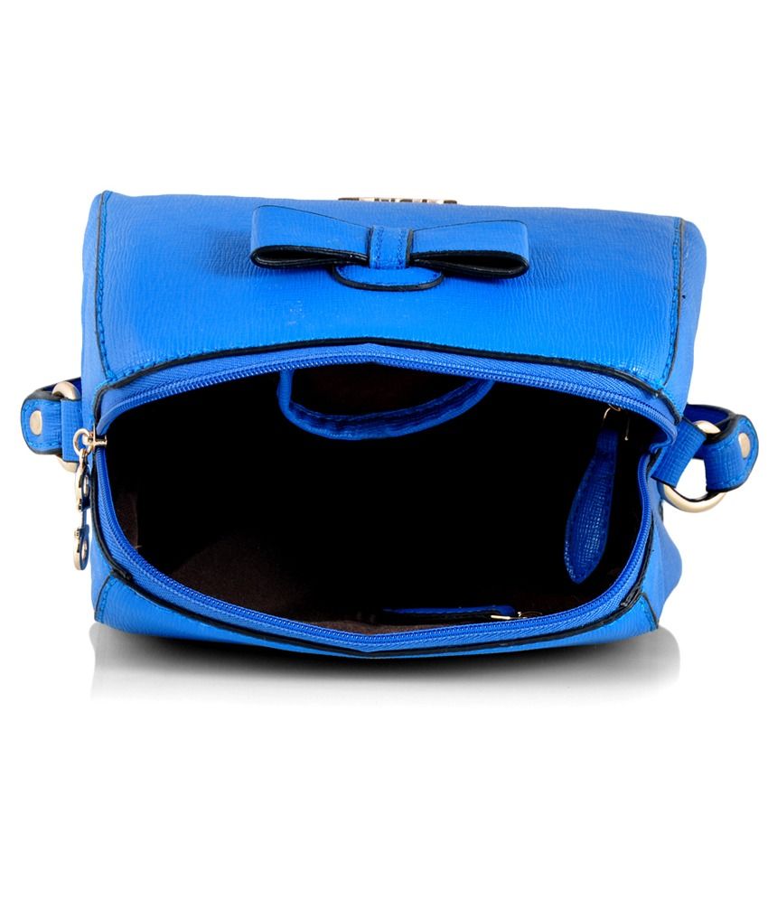 Daphne XB15-0026BL Blue Shoulder Bags - Buy Daphne XB15-0026BL Blue ...