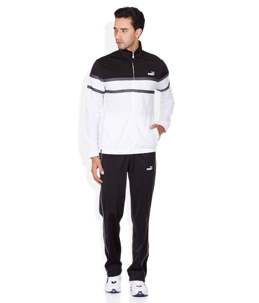 Puma White Tracksuit - Buy Puma White Tracksuit Online at Low Price in ...