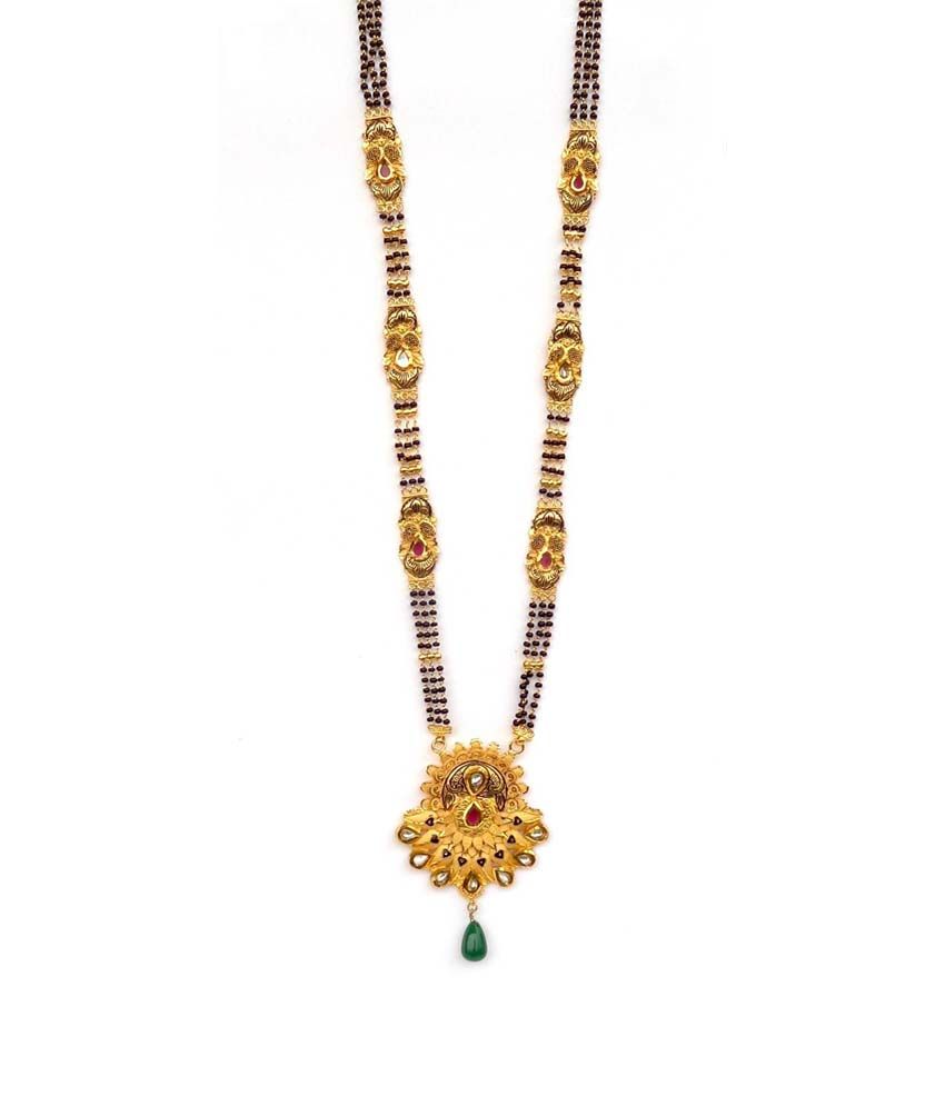 Sale > 10 gram gold mangalsutra design > in stock