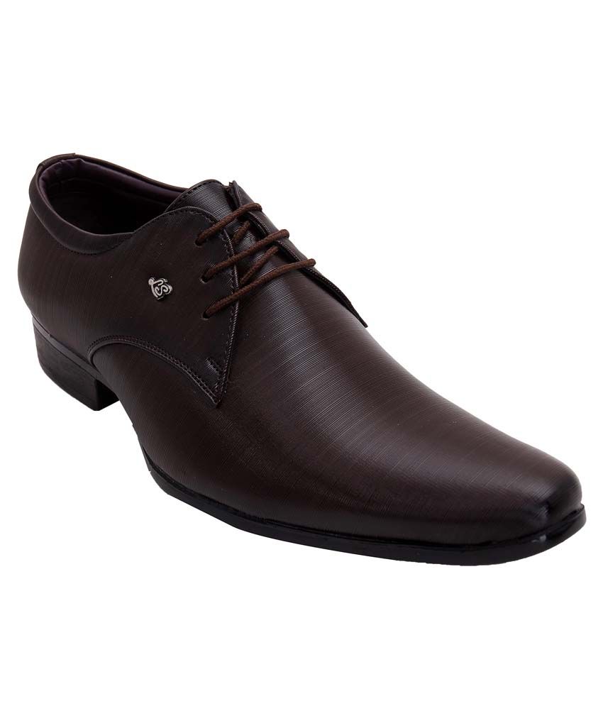 Oxedo Brown Formal Shoes Price in India 