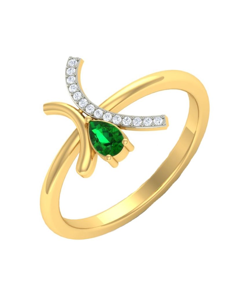 Ms Jewels Gold And Rodium Plated Ring: Buy Ms Jewels Gold And Rodium ...