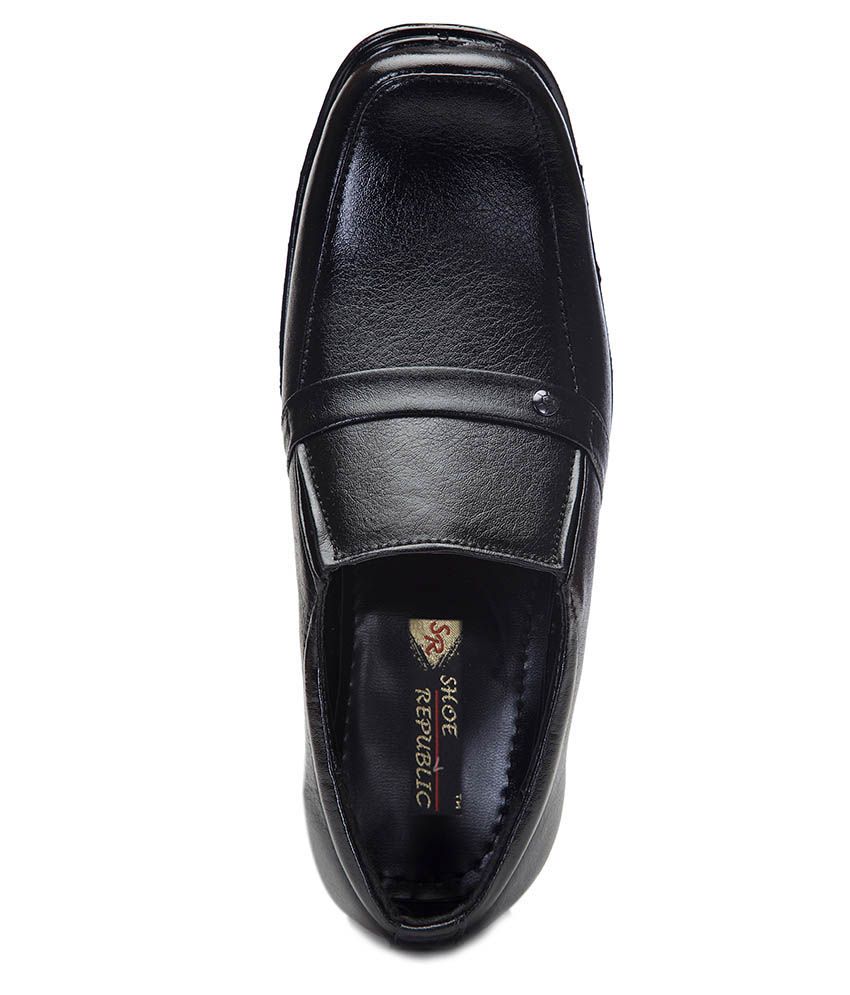 Shoe Republic Black Formal Shoes Price in India- Buy Shoe Republic ...