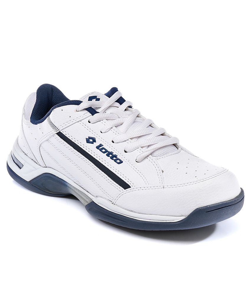 Lotto White Men Sport Shoe - Buy Lotto White Men Sport Shoe Online at ...