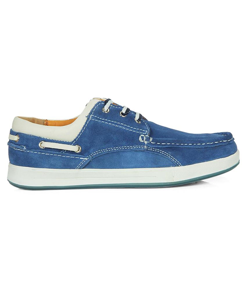 red chief navy blue casual shoes