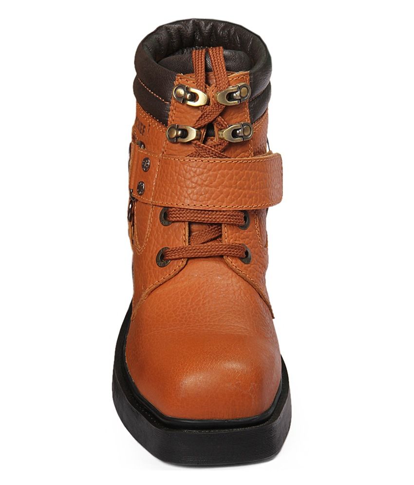 red chief boots tan