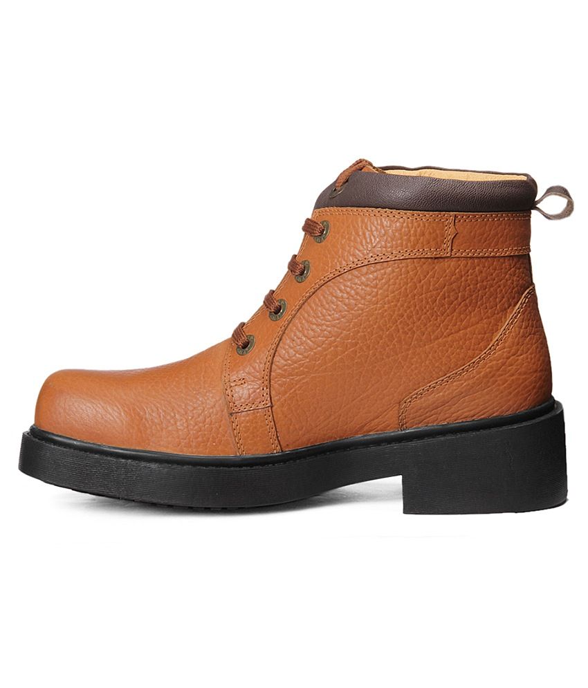 red chief long boot shoes