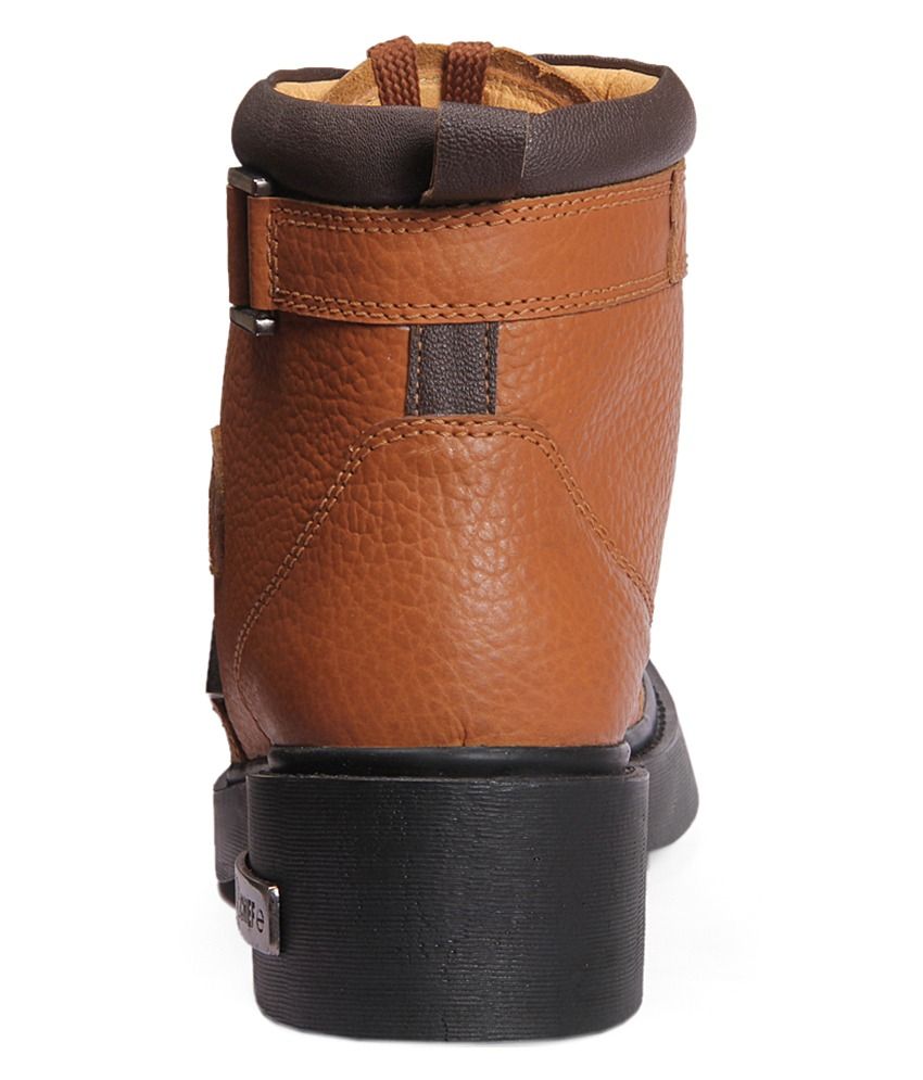 red chief tan boots