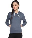 Campus Sutra Blue Cotton - Fleece Non Zippered