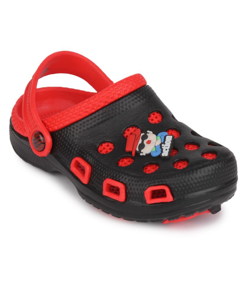 Action Shoes Red Clogs For Kids Price in India- Buy Action Shoes Red ...