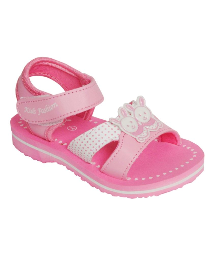 Aqualite Leads Pink Fabric Floater Sandal For Kids Price in India- Buy ...