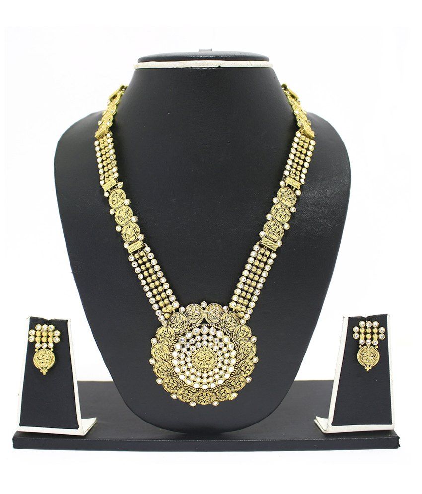 Zaveri Pearls Alloy Necklace Set Buy Zaveri Pearls Alloy Necklace Set