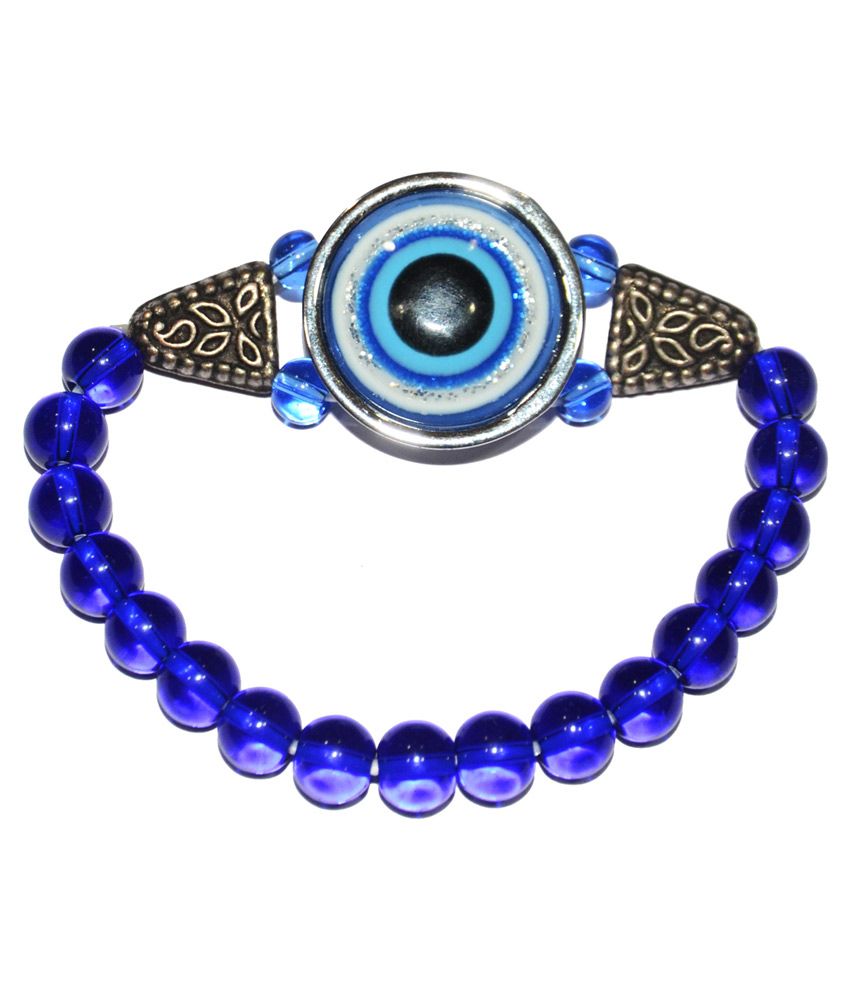     			Anjalika Blue Jarhan Evil Eye Bracelet