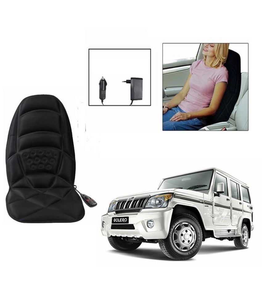Relax CarHomeOffice Seat Heat Massager Back Support For Mahindra