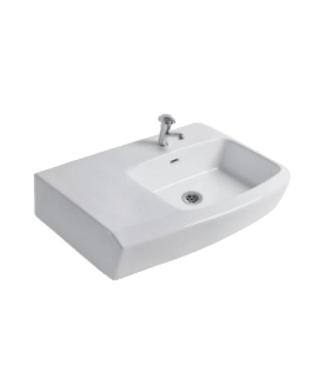 Buy Parryware C844J-Pal Wall Mounted Wash Basin 735x475 mm Online at ...