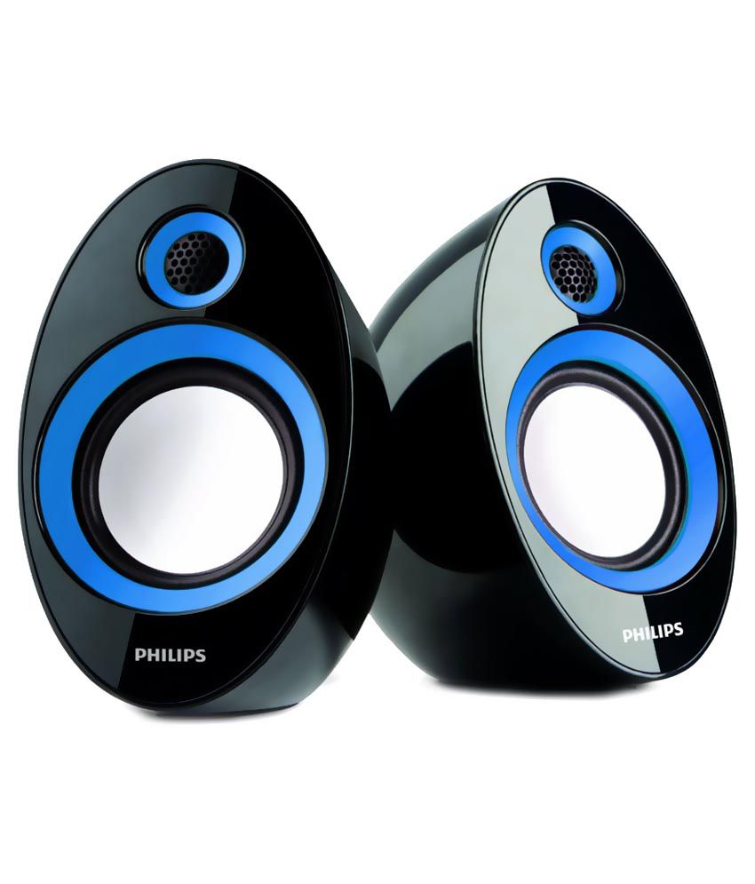     			Philips SPA 60 USB 2.0 Computer Speakers - Blue