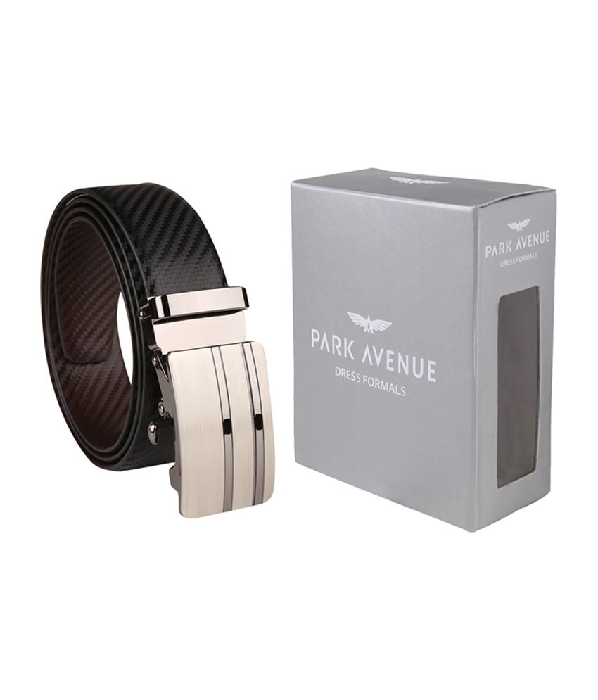 Park avenue leather belt