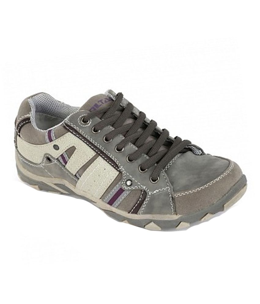 grey colour canvas shoes