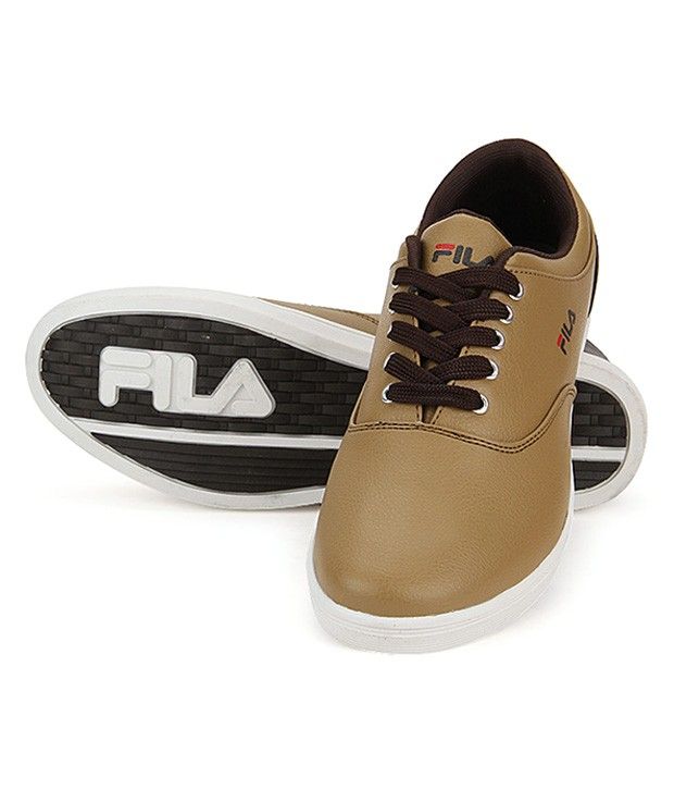 fila shoes brown