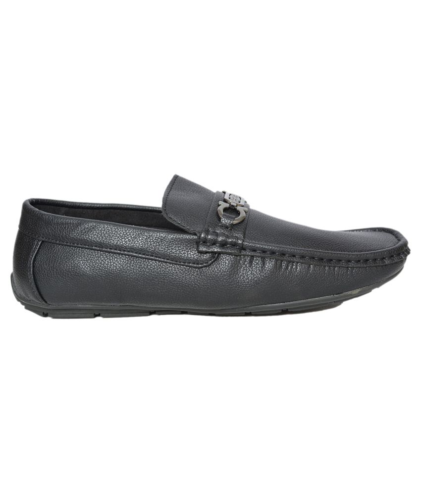 Zeppo Yimaida Black Leather Loafers - Buy Zeppo Yimaida Black Leather ...