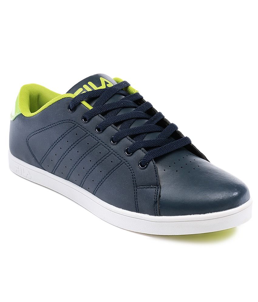 fila men navy casual shoes