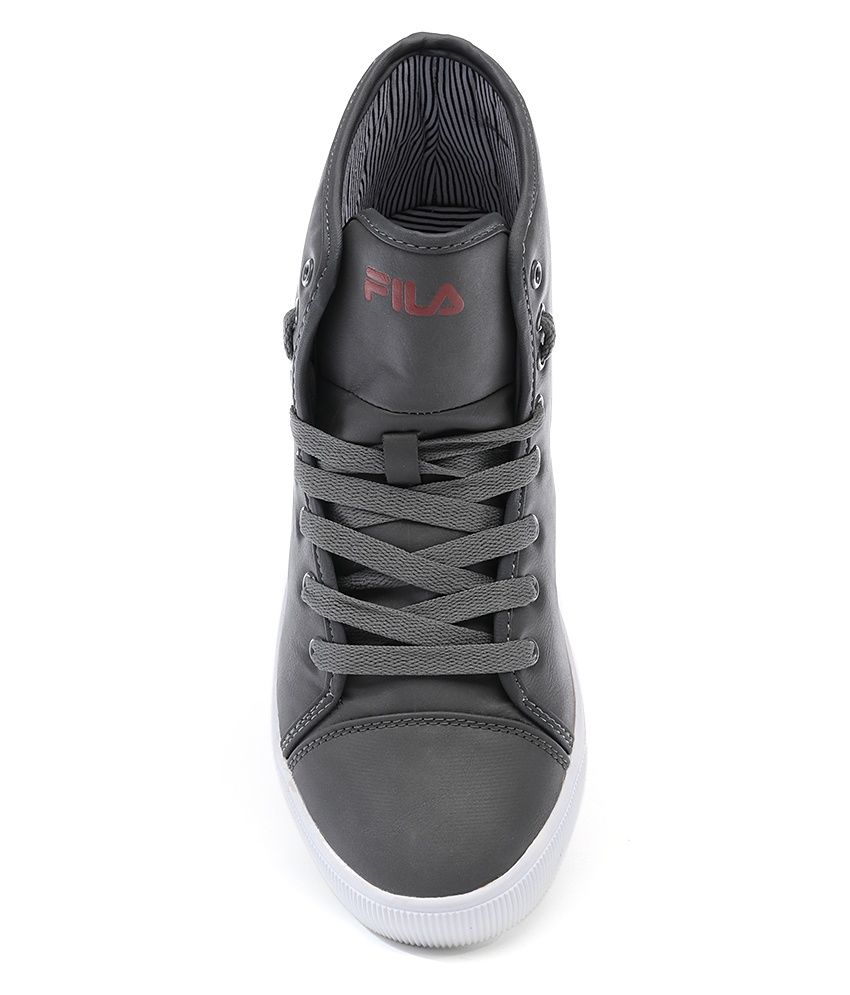 fila shoes grey colour