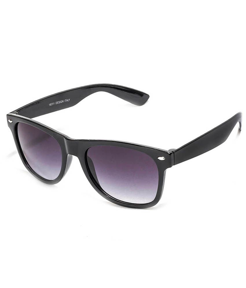 Magjons Trendy Black Wayfarer Sunglasses For Men Buy