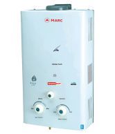 Marc 6 Gas Water Heater 6 L Vertical Gas Geyser White