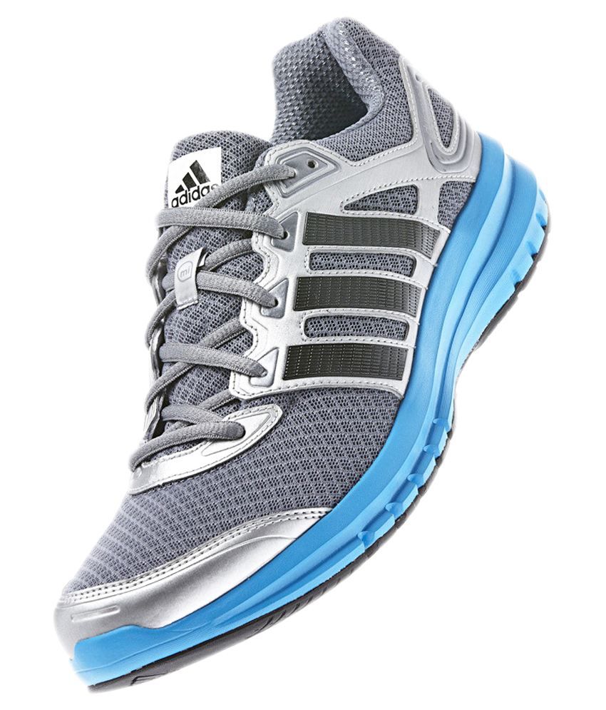 grey and blue adidas