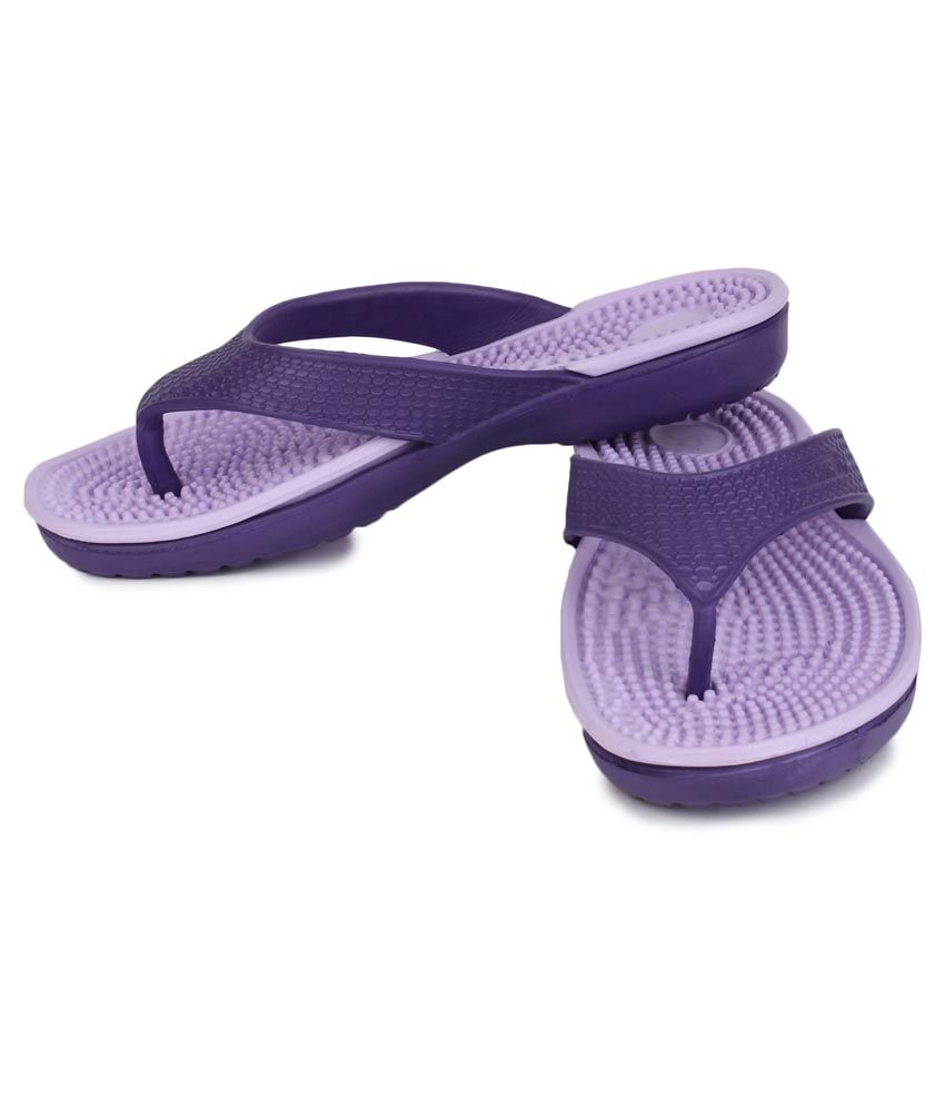 Action Shoes Purple Flat Slipper Price in India- Buy Action Shoes ...