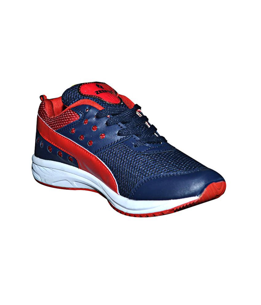 Zefox Blue Mesh|Textile Sport Shoes For Men - Buy Zefox Blue Mesh ...