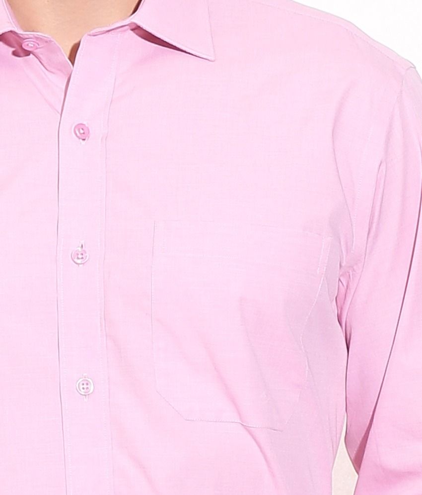 pink casual shirt