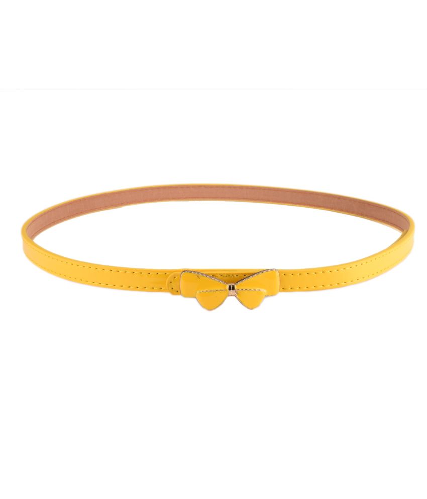 Tiekart Yellow Casual Belt For Women: Buy Online at Low Price in India ...