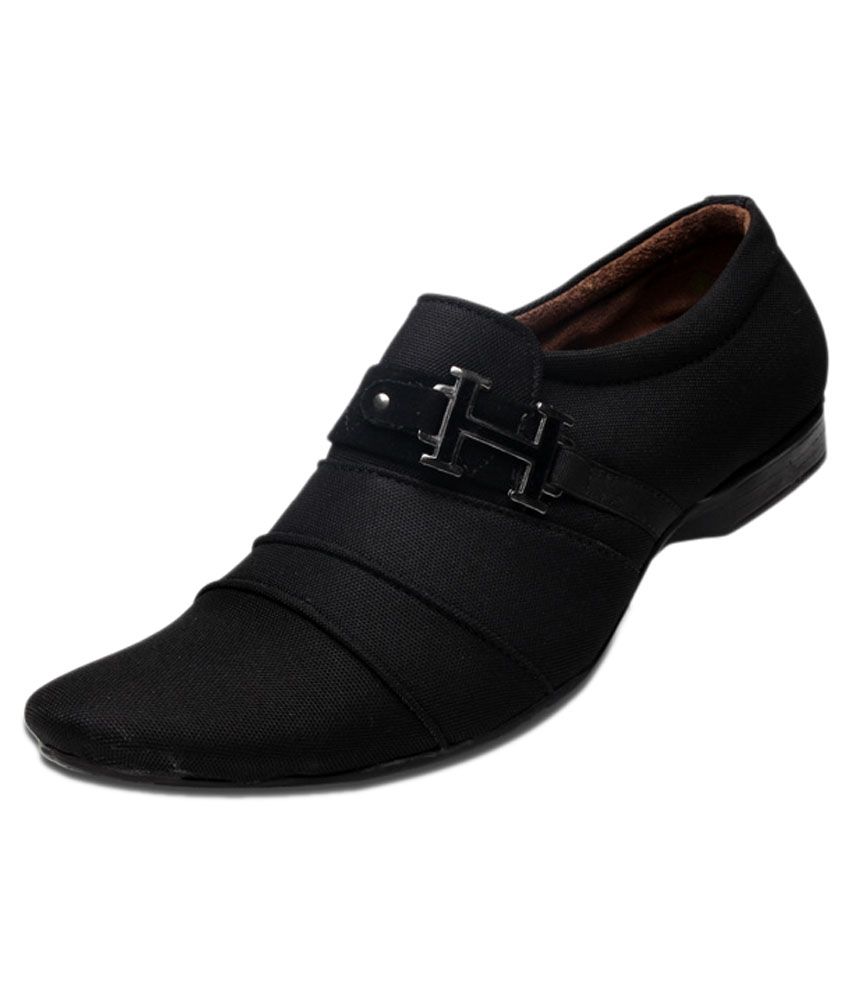 snapdeal black shoes