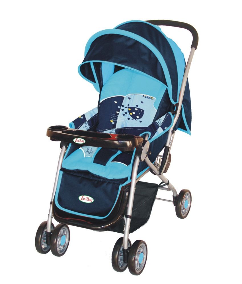 blue pram toy