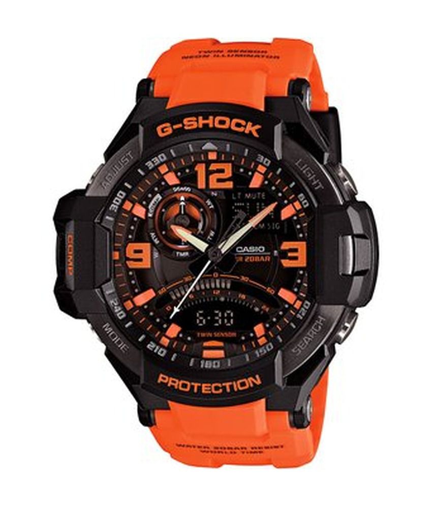 Casio G-Shock GA-1000-4ADR (G468) Gravity Defier Men's Watch - Buy ...