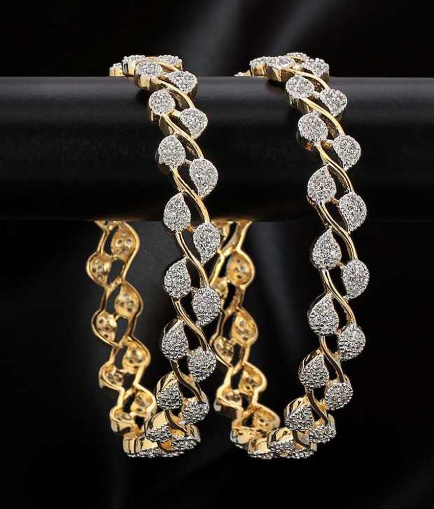 american diamond bangles snapdeal