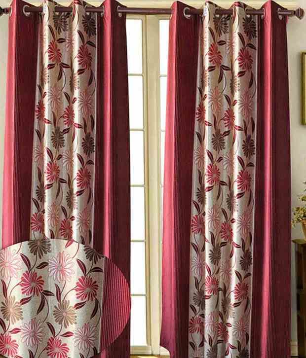 Printed Window Curtains : New Hot Style Rose Red Floral Printed Voile Door Sheer ... : We did not find results for: