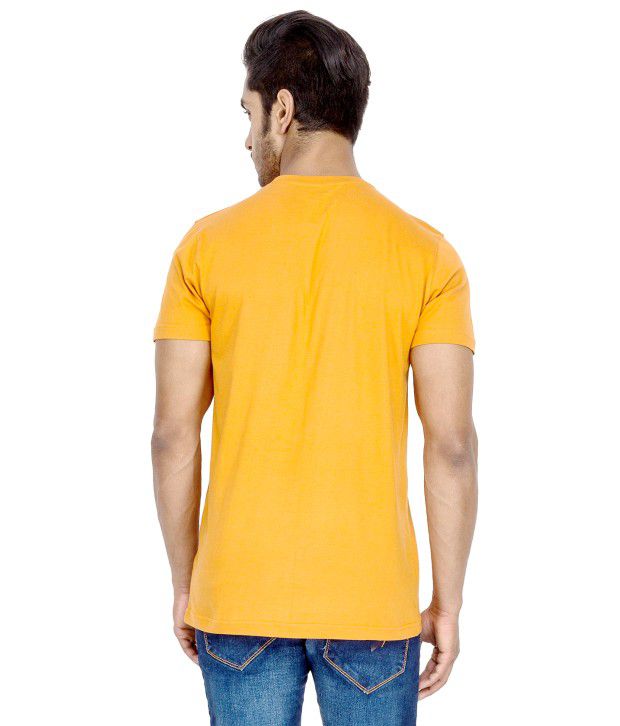 Tee Kadai Orange Printed Cotton T-Shirt - Buy Tee Kadai Orange Printed ...
