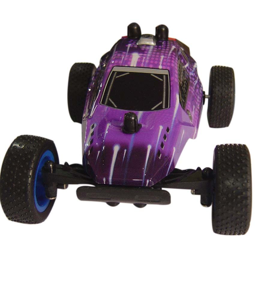 purple remote car