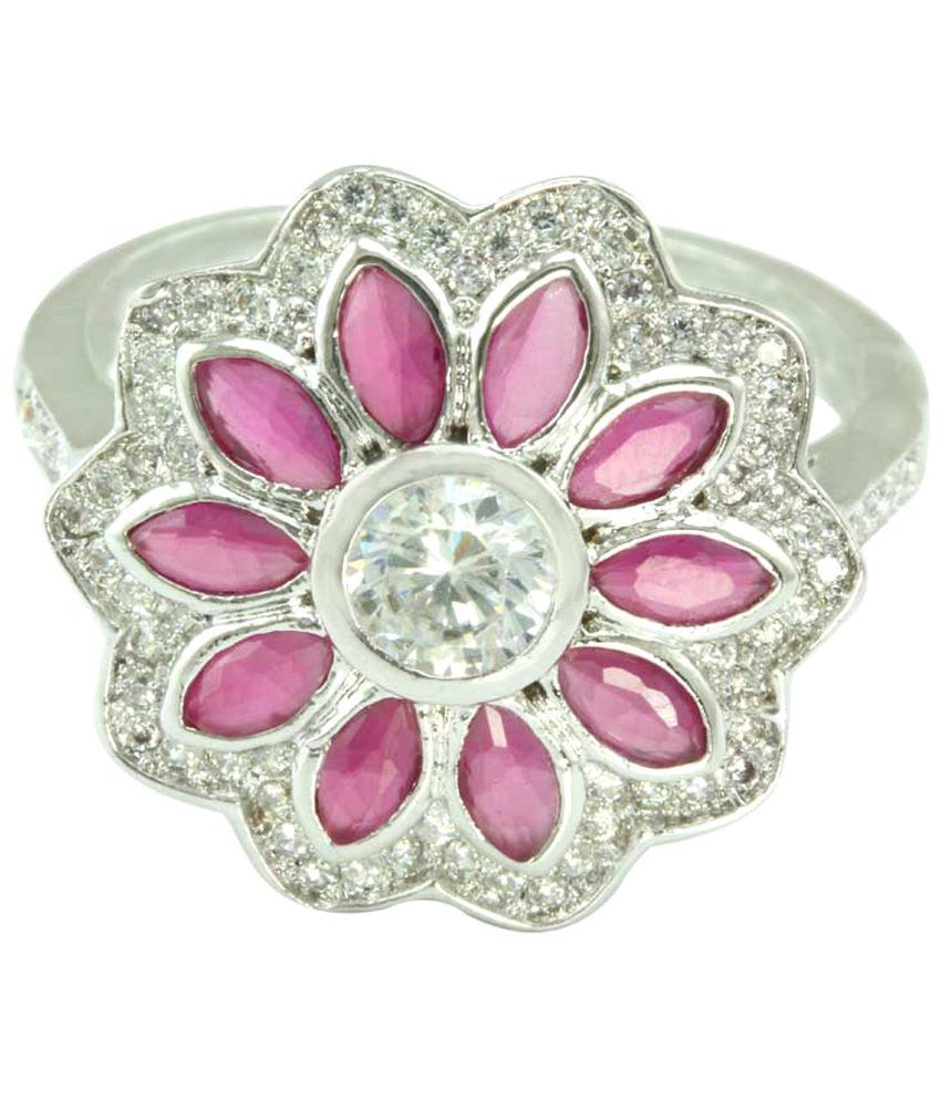 SuperShine Jewelry Silver Alloy Ring Buy SuperShine Jewelry Silver