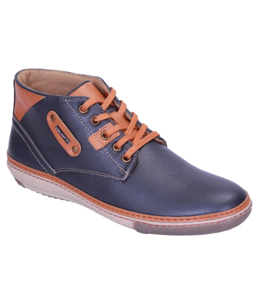 semana blue smart casual shoes