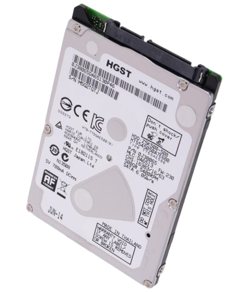     			HGST (Hitachi) 500GB Laptop Internal SATA Hard Drive