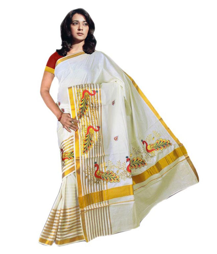     			Selvamani Tex - Multicolor Cotton Saree With Blouse Piece ( Pack of 1 )