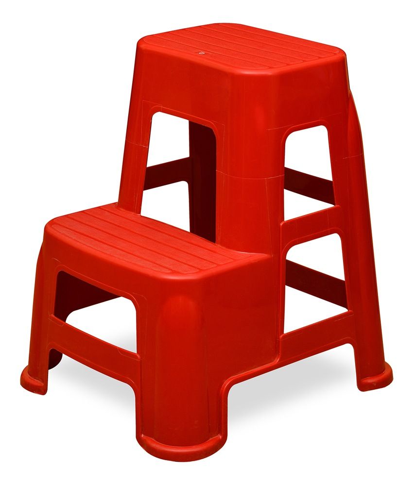 Nilkamal Stool Stl21 Bright Red SDL187678509 3 cc4b8