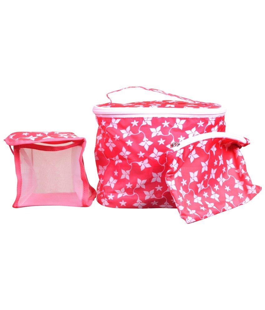 5% OFF on Oriflame Synthetic Toiletery Bag-pink on Snapdeal