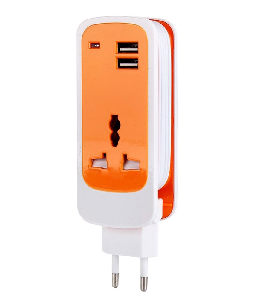 Exbo Dual USB Charger For Apple IPhone 6 - Orange - Buy Cables ...