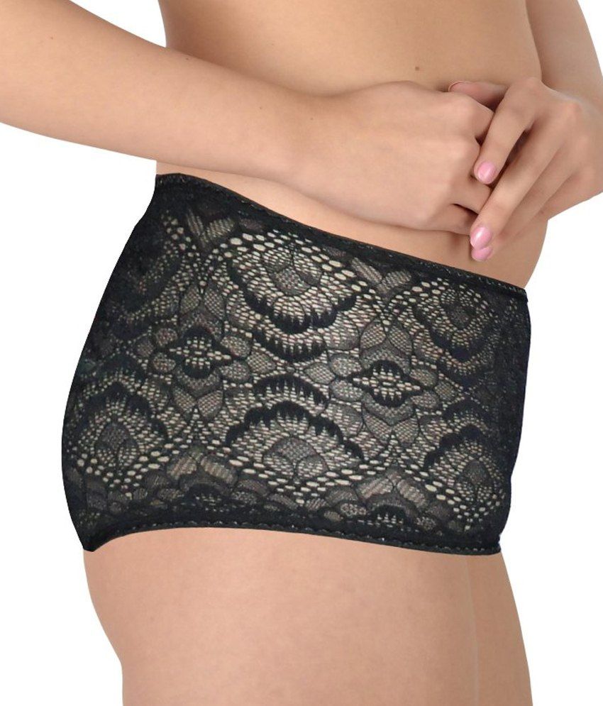 Buy Selfcare Multi Color NylonLycra Panties Pack of 3 Online at Best