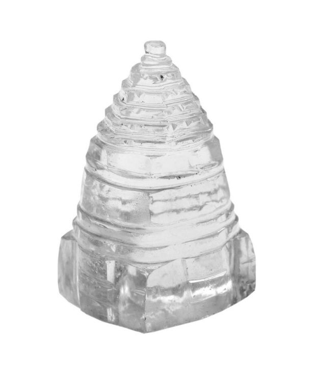     			Religious Kart White Crystal Crystal Good Luck Shree Yantra