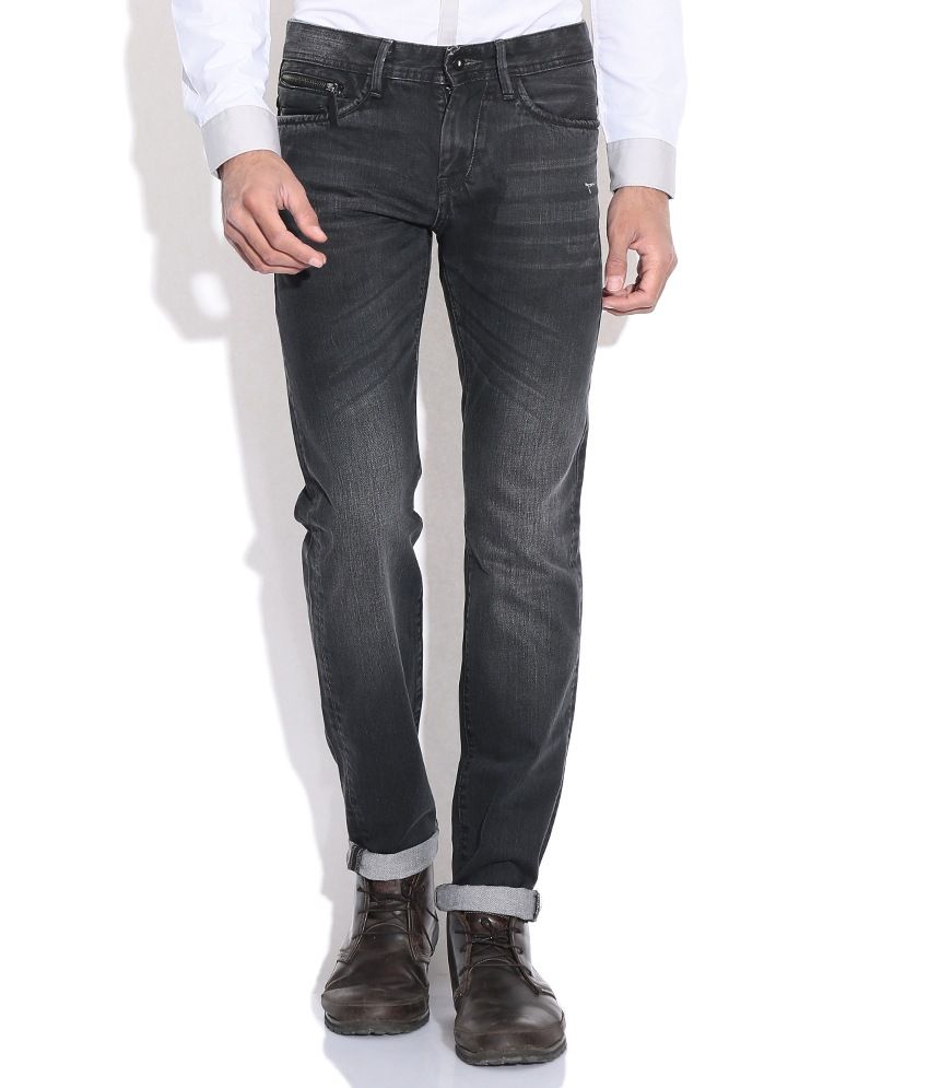 celio black jeans