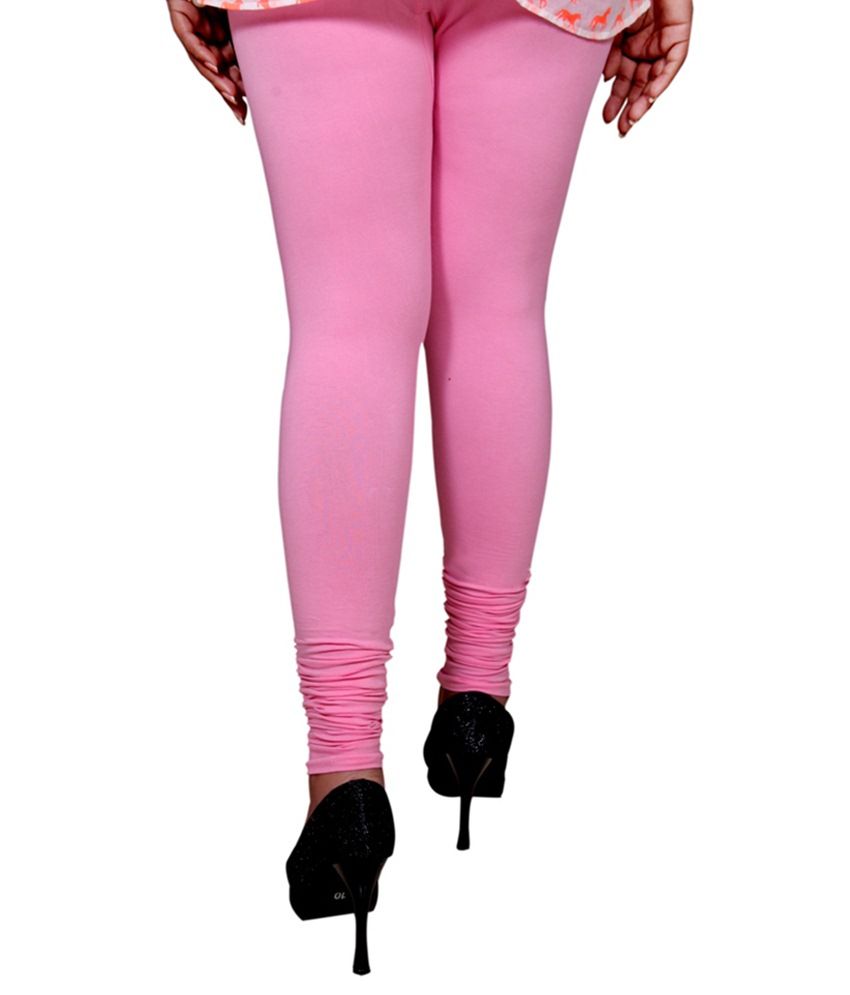 Supreme Pink Cotton Leggings Price in India - Buy Supreme Pink Cotton Leggings Online at Snapdeal